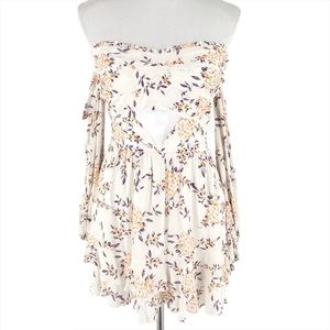 NEW Blue Life Planet Blue Off the Shoulder Dress